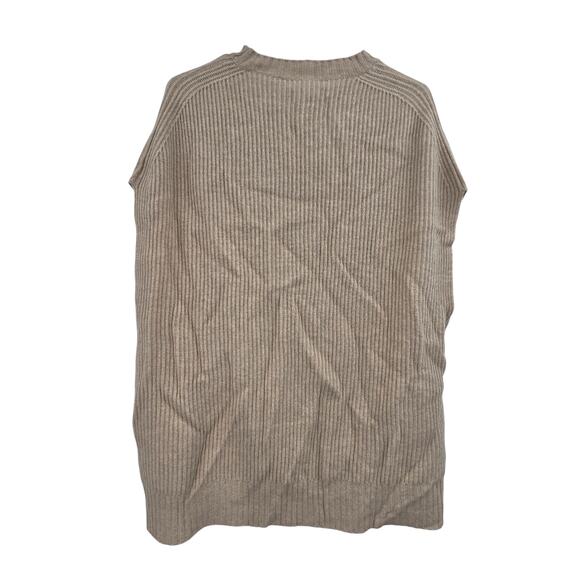 MAXMARA WEEKEND NEW SMALL CREW NECK KNIT KANGAROO POCKET SLEEVELESS SWEATER - Picture 2 of 6